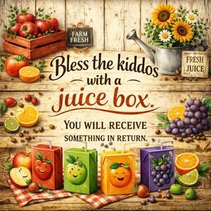 Bless The Host Kiddos With A Juice Box